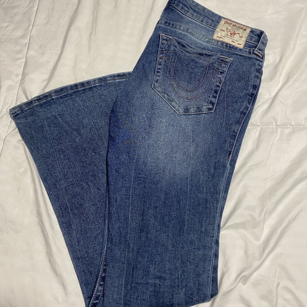 True Religion - Ultra Low Rise Bootcut Jeans
